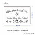 PPLR_HIDDEN_PRODUCT Double Heart Border (2"x3" Cotton - 12 labels/set)