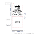 PPLR_HIDDEN_PRODUCT Sewing Machine (1.5" wide - Satin)