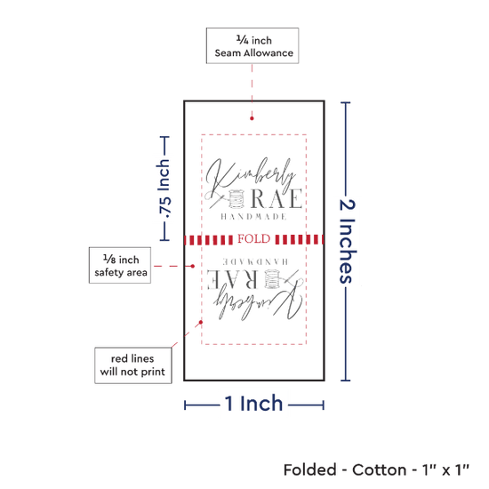 PPLR_HIDDEN_PRODUCT Print Your Logo or Image on FOLDED Cotton Tags