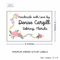 PPLR_HIDDEN_PRODUCT Thread and Flowers (2"x3" Cotton - 12 labels/set)