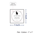 PPLR_HIDDEN_PRODUCT Print your Logo or Image on FLAT Cotton Tags
