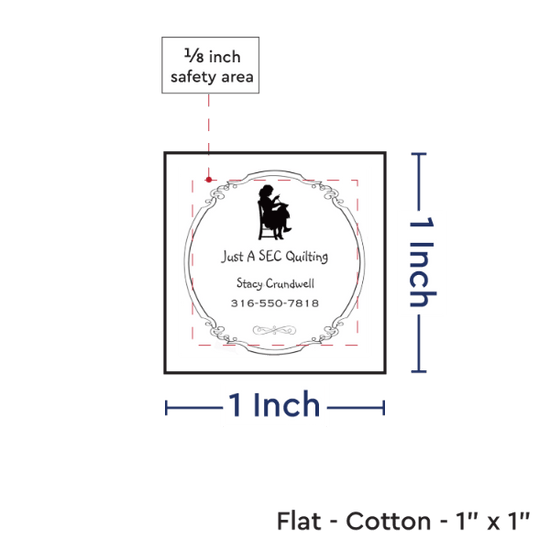 PPLR_HIDDEN_PRODUCT Print your Logo or Image on FLAT Cotton Tags