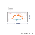 PPLR_HIDDEN_PRODUCT Print your Logo or Image on FLAT Cotton Tags
