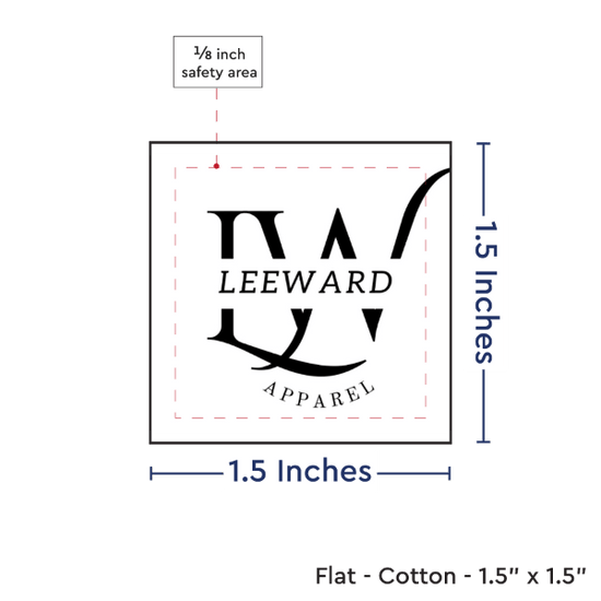 PPLR_HIDDEN_PRODUCT Print your Logo or Image on FLAT Cotton Tags