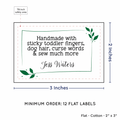 PPLR_HIDDEN_PRODUCT Leaf Quote (2"x3" Cotton - 12 labels/set)