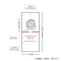 PPLR_HIDDEN_PRODUCT Print Your Logo/Image on Satin Tags (1" wide - Satin)