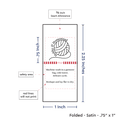PPLR_HIDDEN_PRODUCT Print Your Logo/Image on Satin Tags (1" wide - Satin)