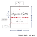 PPLR_HIDDEN_PRODUCT Print your logo/Image on Satin Tags (1.5" wide - Satin)