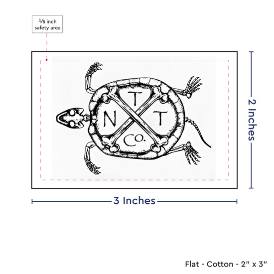 PPLR_HIDDEN_PRODUCT Print your Logo or Image on FLAT Cotton Tags