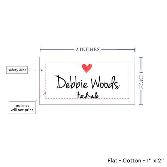 PPLR_HIDDEN_PRODUCT Simple Heart (2"x1"-Cotton)