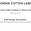 PPLR_HIDDEN_PRODUCT Reorder Previous Label Design - COTTON