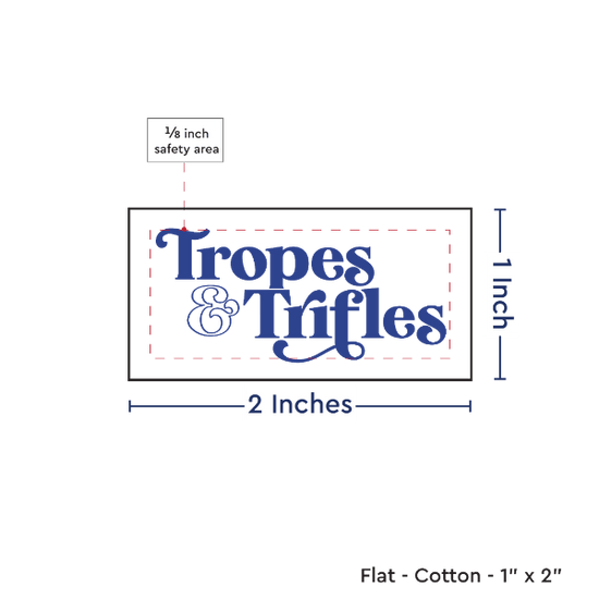PPLR_HIDDEN_PRODUCT Print your Logo or Image on FLAT Cotton Tags