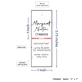 PPLR_HIDDEN_PRODUCT Square Signature (1" wide - Satin)