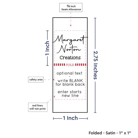 PPLR_HIDDEN_PRODUCT Square Signature (1" wide - Satin)
