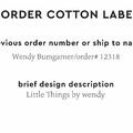 PPLR_HIDDEN_PRODUCT Reorder Previous Label Design - COTTON