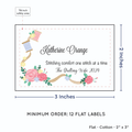 PPLR_HIDDEN_PRODUCT Thread and Flowers (2"x3" Cotton - 12 labels/set)
