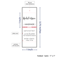 PPLR_HIDDEN_PRODUCT Square Signature (1" wide - Satin)