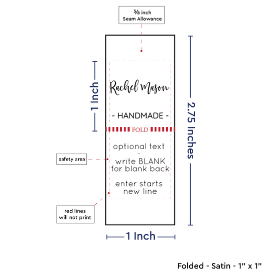 PPLR_HIDDEN_PRODUCT Square Signature (1" wide - Satin)
