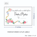 PPLR_HIDDEN_PRODUCT Thread and Flowers (2"x3" Cotton - 12 labels/set)