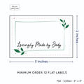 PPLR_HIDDEN_PRODUCT Leaf Quote (2"x3" Cotton - 12 labels/set)
