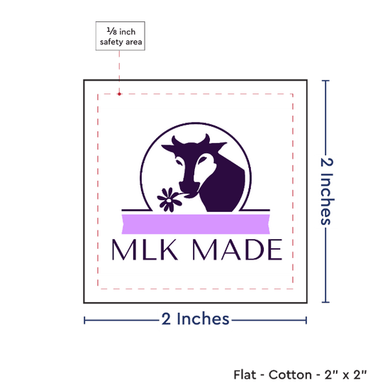 PPLR_HIDDEN_PRODUCT Print your Logo or Image on FLAT Cotton Tags