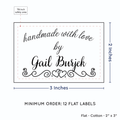 PPLR_HIDDEN_PRODUCT Double Heart Border (2"x3" Cotton - 12 labels/set)
