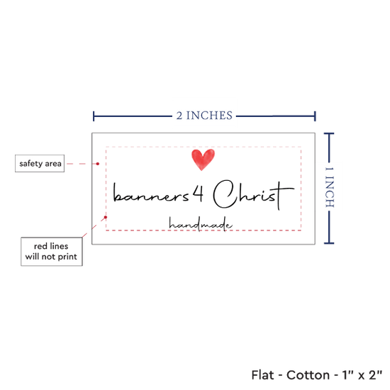 PPLR_HIDDEN_PRODUCT Simple Heart (2"x1"-Cotton)