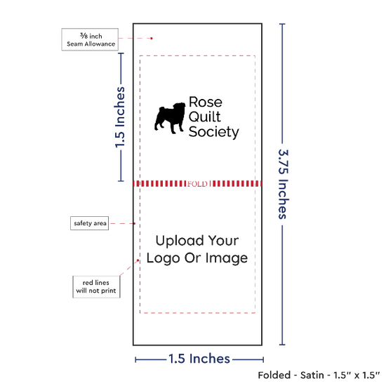PPLR_HIDDEN_PRODUCT Print your logo/Image on Satin Tags (1.5" wide - Satin)