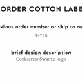 PPLR_HIDDEN_PRODUCT Reorder Previous Label Design - COTTON