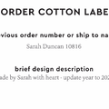 PPLR_HIDDEN_PRODUCT Reorder Previous Label Design - COTTON
