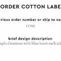 PPLR_HIDDEN_PRODUCT Reorder Previous Label Design - COTTON
