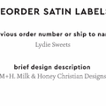 PPLR_HIDDEN_PRODUCT Reorder Previous Label Design - SATIN