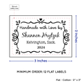 PPLR_HIDDEN_PRODUCT Swirl Accent Border (2"x3" Cotton - 12 labels/set)