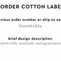 PPLR_HIDDEN_PRODUCT Reorder Previous Label Design - COTTON