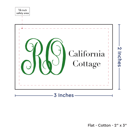 PPLR_HIDDEN_PRODUCT Print your Logo or Image on FLAT Cotton Tags