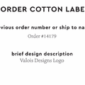 PPLR_HIDDEN_PRODUCT Reorder Previous Label Design - COTTON