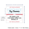 PPLR_HIDDEN_PRODUCT Modern With Love (2"x1"-Cotton)