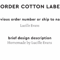 PPLR_HIDDEN_PRODUCT Reorder Previous Label Design - COTTON