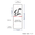 PPLR_HIDDEN_PRODUCT Print Your Logo/Image on Satin Tags (1" wide - Satin)