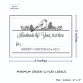 PPLR_HIDDEN_PRODUCT Winter Birds with Fill in Blanks (2"x3" Cotton - 12 labels/set)