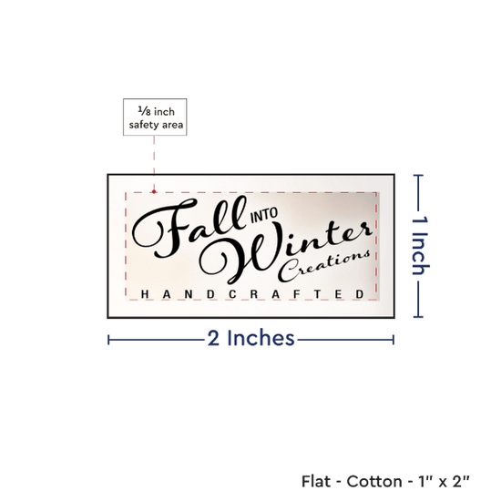PPLR_HIDDEN_PRODUCT Print your Logo or Image on FLAT Cotton Tags