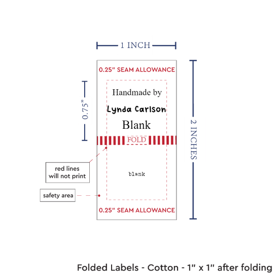 PPLR_HIDDEN_PRODUCT Small Text Labels - 3 lines (1"x1"-Cotton)
