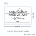 PPLR_HIDDEN_PRODUCT Winter Bird (2"x3" Cotton - 12 labels/set)