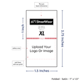 PPLR_HIDDEN_PRODUCT Print your logo/Image on Satin Tags (1.5" wide - Satin)