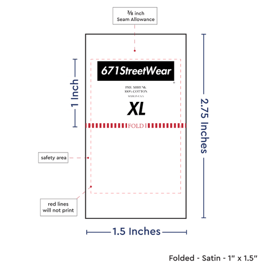 PPLR_HIDDEN_PRODUCT Print your logo/Image on Satin Tags (1.5" wide - Satin)