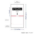 PPLR_HIDDEN_PRODUCT Print your logo/Image on Satin Tags (1.5" wide - Satin)