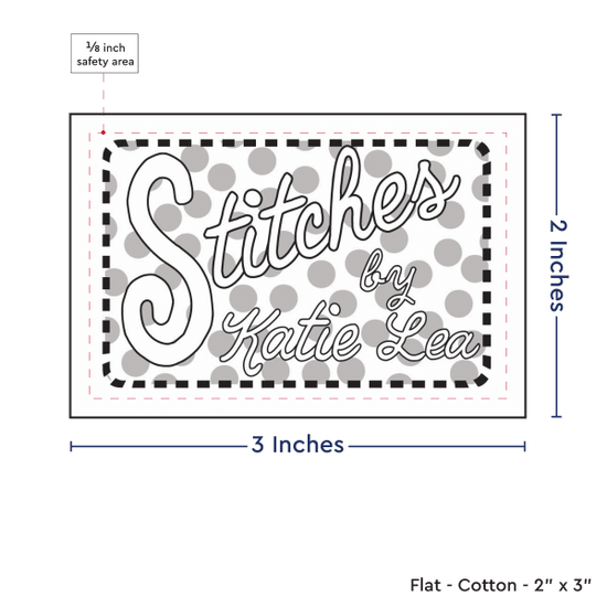 PPLR_HIDDEN_PRODUCT Print your Logo or Image on FLAT Cotton Tags