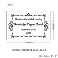 PPLR_HIDDEN_PRODUCT Swirl Accent Border (2"x3" Cotton - 12 labels/set)