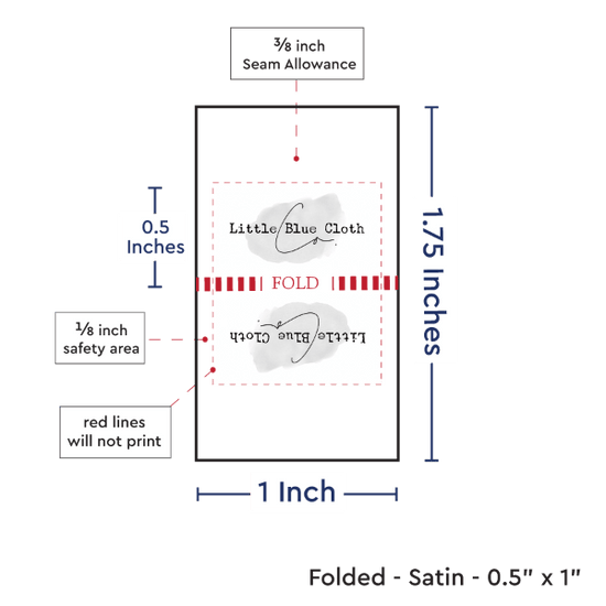 PPLR_HIDDEN_PRODUCT Print Your Logo/Image on Satin Tags (1" wide - Satin)