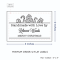 PPLR_HIDDEN_PRODUCT Holiday Treats (2"x3" Cotton - 12 labels/set)